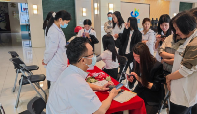 把脈問診送健康，暖心服務(wù)進企業(yè)——合肥高科攜手廣瑞醫(yī)療開展“健康進企業(yè)”義診活動